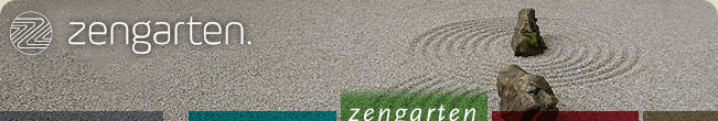 zengarten / miniatur-zen-gärten